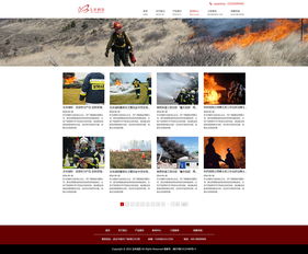 消防網頁設計 構建信息清晰、功能完善的在線平臺