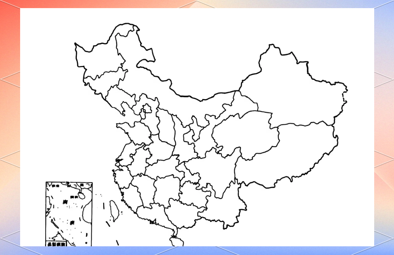手繪中國(guó)地圖——打印定制服務(wù)，讓藝術(shù)與實(shí)用完美結(jié)合