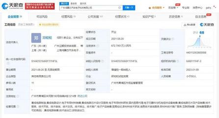 小米投資汽車電子芯片研發商鴻翼芯，布局電子專用材料研發賽道